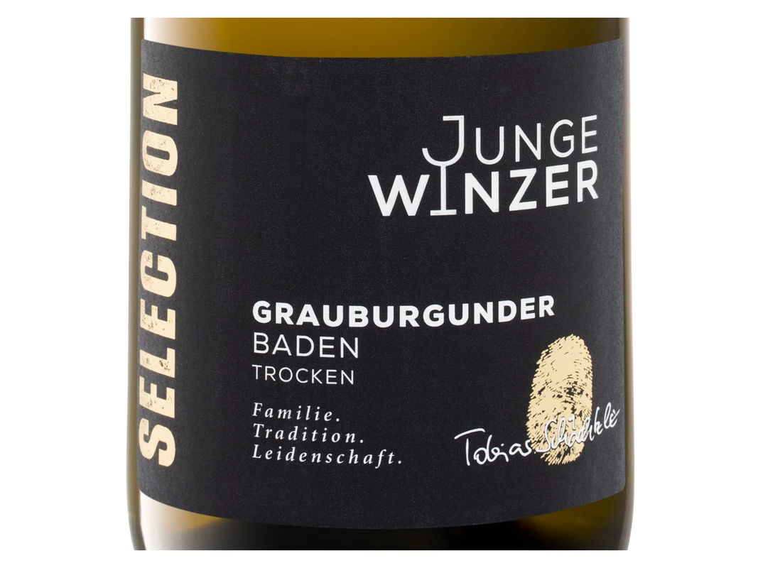 Junge Winzer Selection Grauburgunder trocken Weißwein 2024 0,75 l - Bild 2
