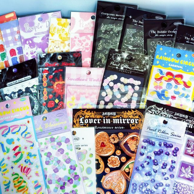 Utalo KPop Sticker Set in Multicolour für Toploader Deco und Journaling - Bild 1
