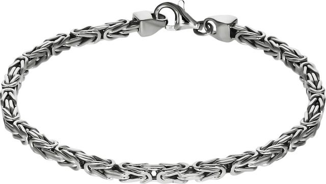 Zeeme Armband, 925 Silber, 3mm breit, Unisex - Bild 1