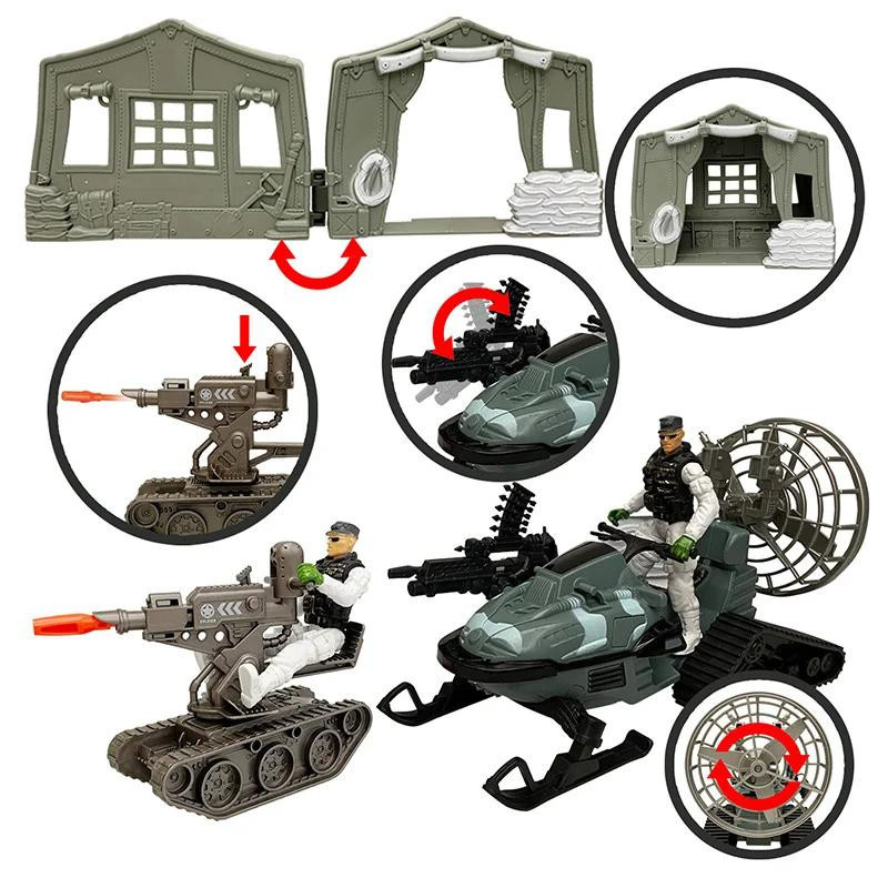 Yiran toy 1 Soldaten-Set Militär Camouflage - Bild 1