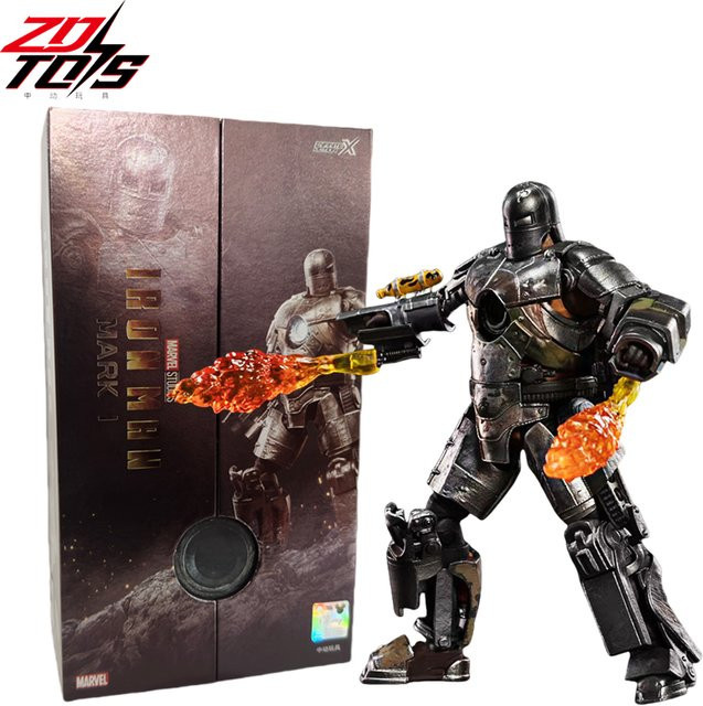 ZDTDS Marvel Iron Man MK1 Actionfigur, 1/10 Maßstab - Bild 1