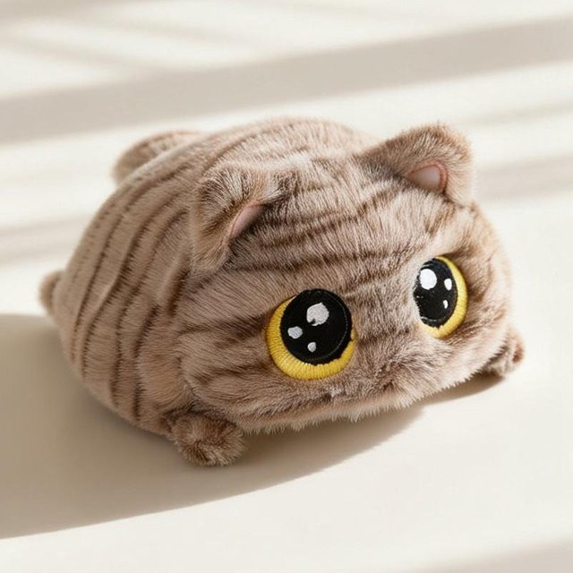 Yiran toy Siamkatze Kätzchen Plüschtier, 19cm, ab 3 Jahre - Bild 1