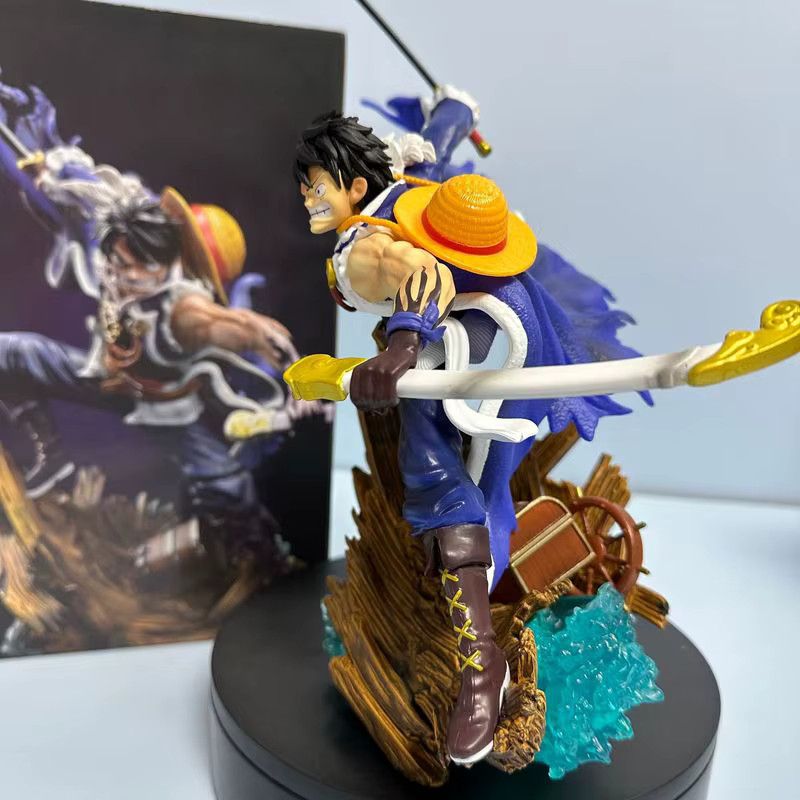 Bandai One Piece Ruffy Anime Figur aus PVC, Multicolor, Höhe: 29 cm - Bild 2