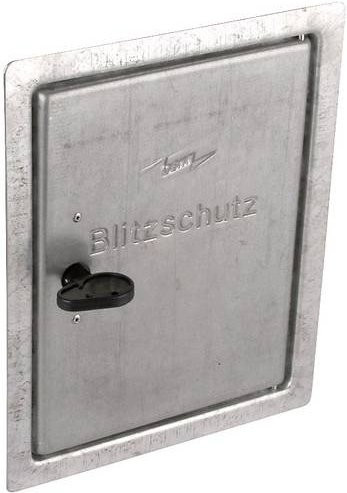 DEHN Revisionstür RTUP 476001 aus Edelstahl in Silber, B: 230 cm, H: 180 cm - Bild 1