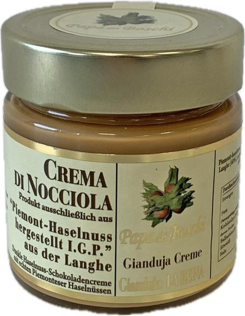 Papa dei Boschi Gianduja Creme La Reina Haselnusscreme 250 g - Bild 1