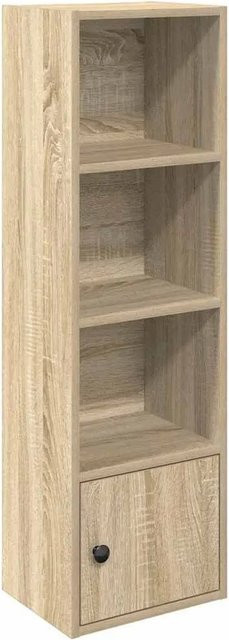 vidaXL Bücherregal Sonoma-Eiche in Braun, Wandmontage, B/T/H: 31 x 24 x 102 cm - Bild 1