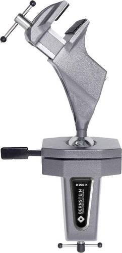 BERNSTEIN Tools for Electronics Schraubstock 9-205-K in Silber mit 50 mm Backenbreite und 70 mm maximaler Spannweite - Bild 1