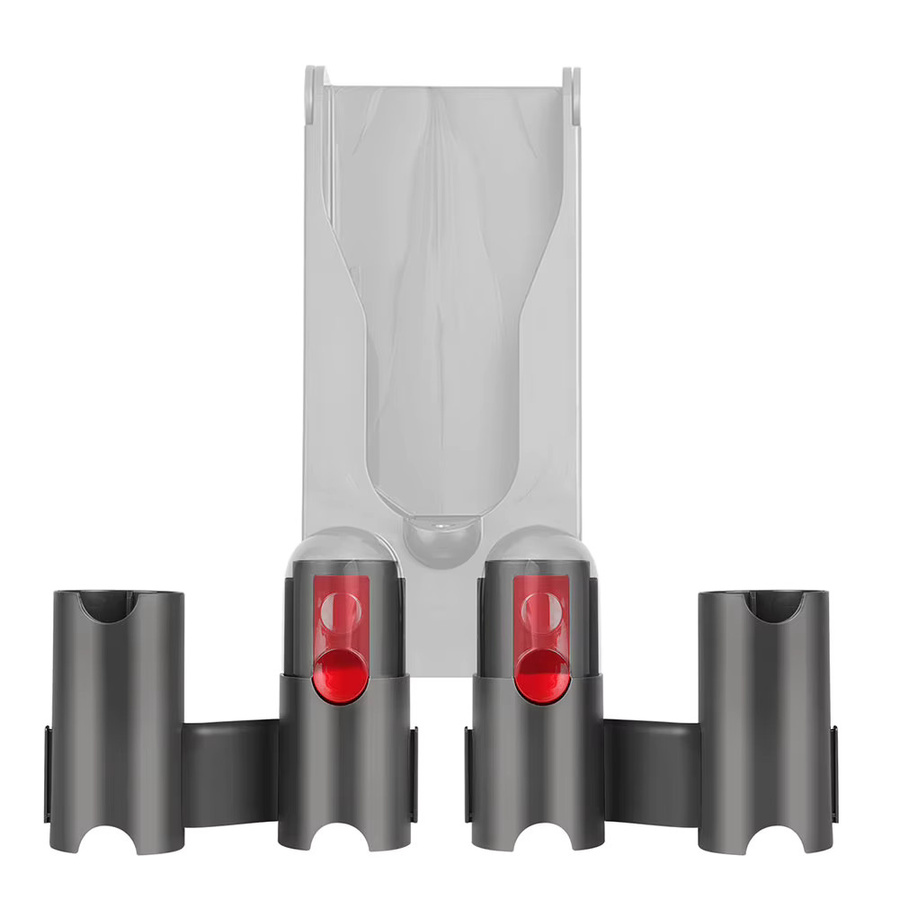 Wandmontierter Staubsauger Ständer für Dyson V7 V8 V10 V11 V12 V15 in Schwarz zur Aufbewahrung von Zubehör und Aufsätzen - Bild 5