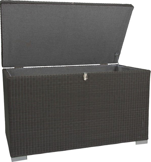 Stern Kissenbox Geflecht in Basaltgrau B/T/H: 147 x 80 x 88 cm - Bild 1