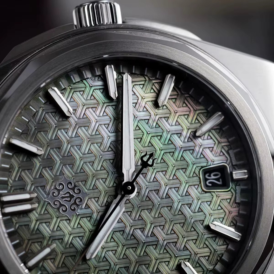 IX&DAO Automatik-Armbanduhr, Edelstahl, 37 mm, Herren - Bild 2