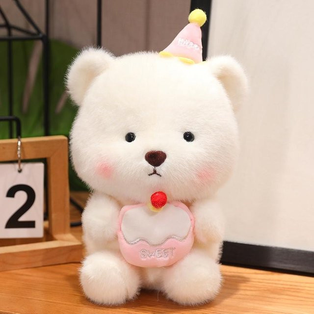 Yiran toy Capybara Plüschtier, 25cm, Weiß - Bild 1
