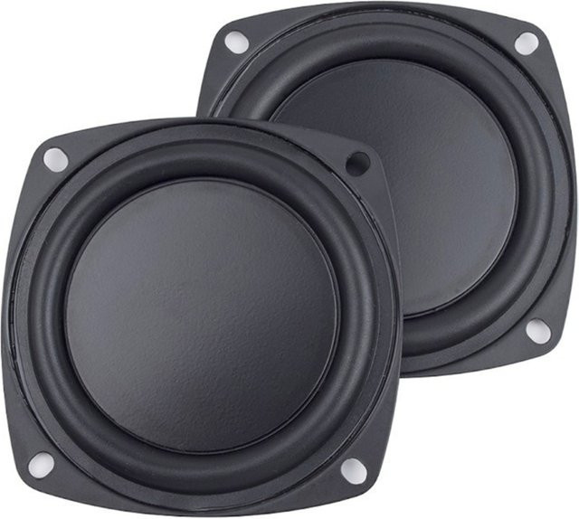 Passiv-Lautsprecher Bass-Radiator Vibrationsmembran für DIY Subwoofer in Schwarz - Bild 1