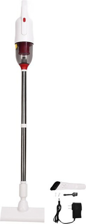 Aimo Kabelloser Handstaubsauger in Weiß mit starker Saugkraft, Mehrwinkel-Rotation und 600 ml Staubbehälter, ideal für Tierhaare und die Fahrzeugreinigung