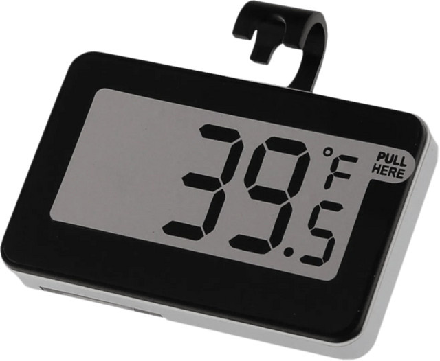 Scanpart Digitales Thermometer in Schwarz - Bild 2
