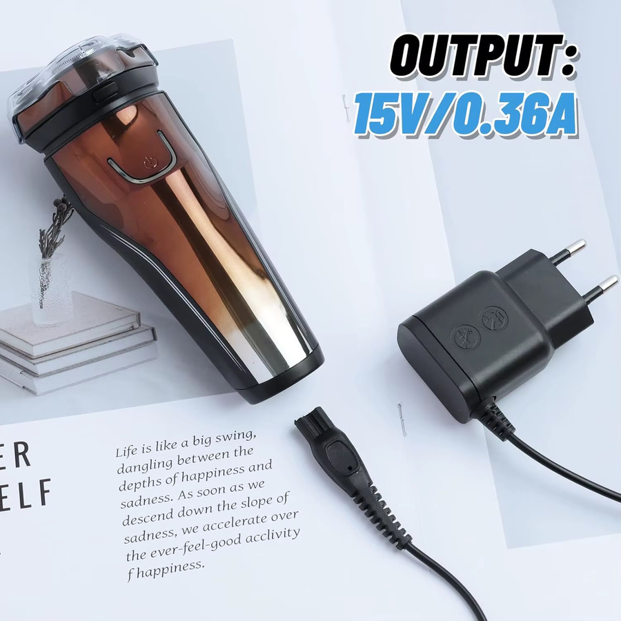 Brangdy Ladegerät für Philips Norelco OneBlade Elektrorasierer, 15V - Bild 3