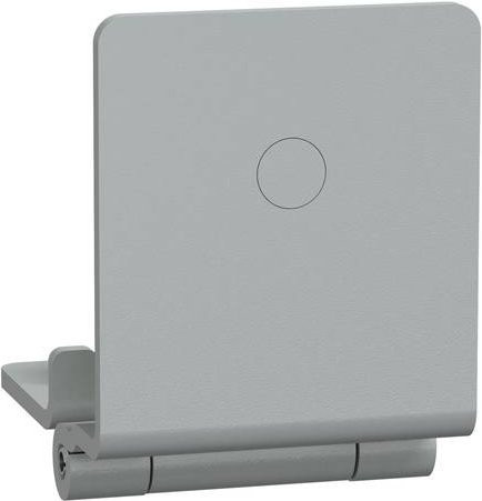 Schneider Electric SBM Kleinverteilerzubehör Scharniere aus Stahl, Grau, 6er-Set - Bild 1