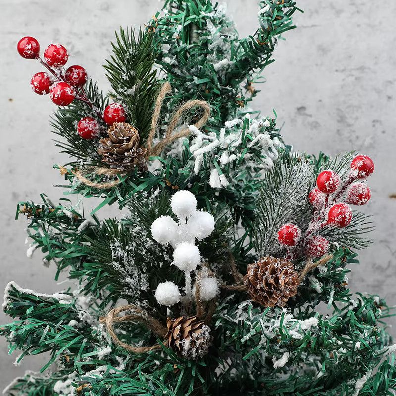 5er Set Künstliche Rote Beeren Zweige von ZQCXLD für Deine Weihnachtsdekoration - Bild 2