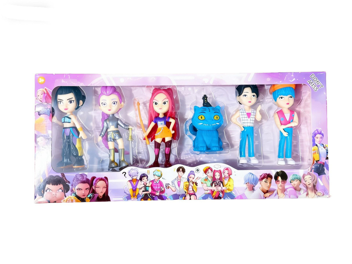 Yiran toy 1 Kpop Dämonenjäger Actionfigur PVC bunt - Bild 3