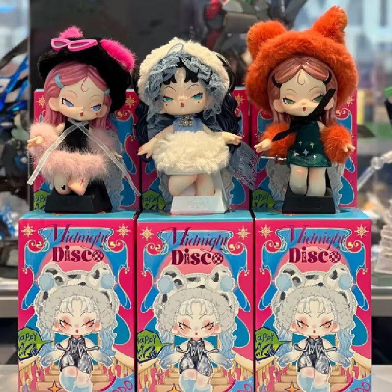 DODO NAMI Midnight Disco Serie Vinyl Blind Box Nette Nami Puppe als Desktop Ornament und Schlüsselanhänger in Multicolor - Bild 5