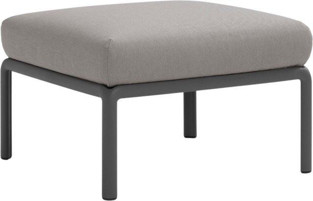 Nardi Komodo Pouf Gartenmöbel Grau Matt - Bild 1
