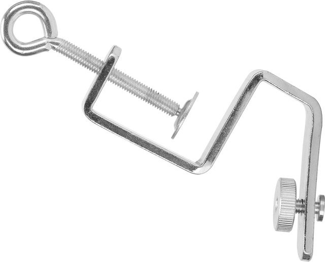Igeteck Strickmaschinen-Tischklemmen als Reparatur-Ersatzteil für die Strickmaschine SRP60, Farbe: Weiß/Silber, Material: Edelstahl - Bild 1
