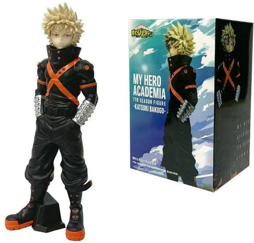 Bandai My Hero Academia Anime Action Modell Figur Izuku Midoriya und Katsuki Bakugo aus der 7. Staffel in Multicolor - Bild 1