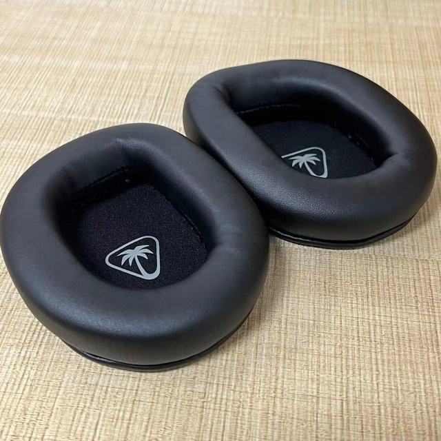 Turtle Beach Ersatz-Ohrpolster aus 100 % Leder für Stealth 500, 500P und 600 Gen 2/600 Gen 2 MAX Headsets in Schwarz - Bild 1