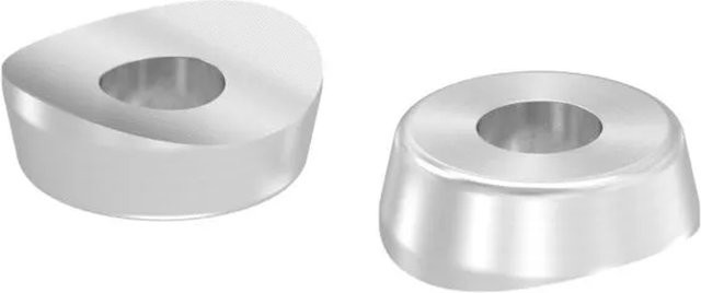 FeNau Ausgleichsstück für Rundrohr Ø 18mm, Durchmesser 48mm, Wandstärke 3mm, Edelstahl V2A, Silber - Bild 1