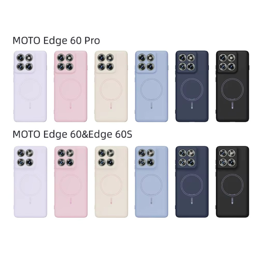 Motorola Flüssigsilikon-Telefonhülle mit Magnet-Schutzfunktion in Beige für Moto G Play 2026, G 2026, Edge 60 Pro und S 70 - Bild 5