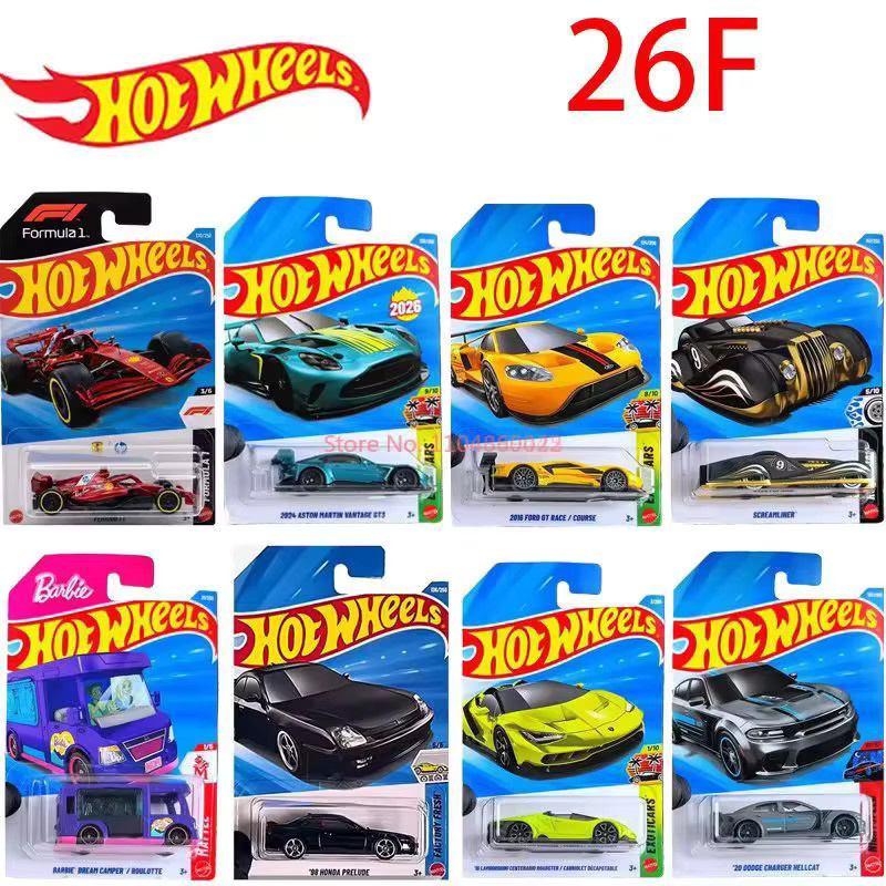 Hot Wheels Mainline Serie 2026 F Case, Druckguss-Fahrzeugmodell, 1:64 - Bild 2