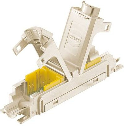 HARTING Extender 20 82 101 0001 aus Zinkdruckguss in Silber - Bild 1