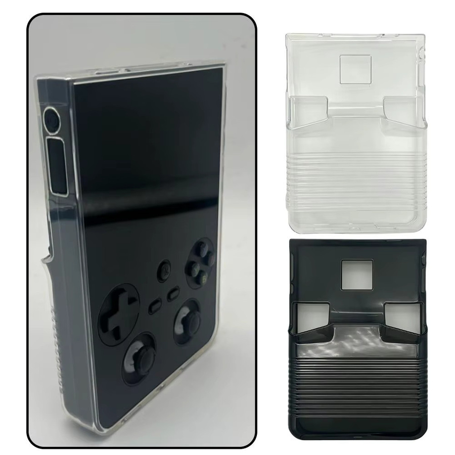 Anbernic Transparente TPU-Schutzhülle für RG477V und RG470V Retro-Handheld-Spielkonsolen, rutschfest und sturzsicher - Bild 2