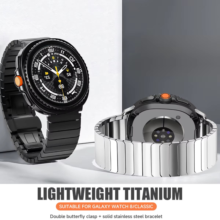 CHIICSMART Uhrenarmband Titan, Silber, Unisex - Bild 2