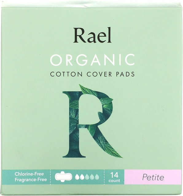 Rael Bio-Baumwoll-Überziehbinden, klein, 14 Stück, beige - Bild 1