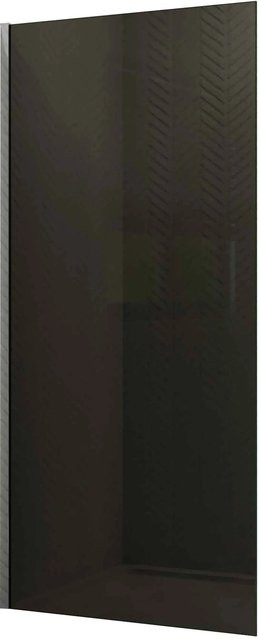 Duschparadies Walk In Duschtrennwand aus NANO-ESG Glas mit Glasschutzfolie, B/H: 120 x 200 cm - Bild 1