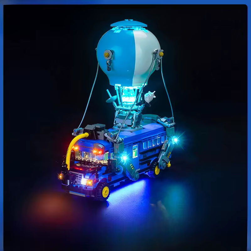 Lazishi LED-Beleuchtung 77073-Set, passend für Battle Bus Baustein-Geschenk - Bild 6