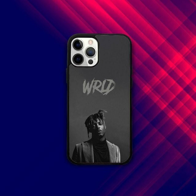 J-Juice Rapper 999 W-WRLD Handyhülle für iPhone 16, 15, 14, 13, 12, 11 (Pro, Max, Plus, Mini) mit MagSafe Magnetischem Kabellosem Laden, Schwarz - Bild 1
