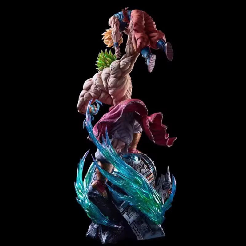Bandai Dragon Ball Anime Figur Broli vs Goku PVC Statue, mehrfarbig, Höhe: 28 cm - Bild 2