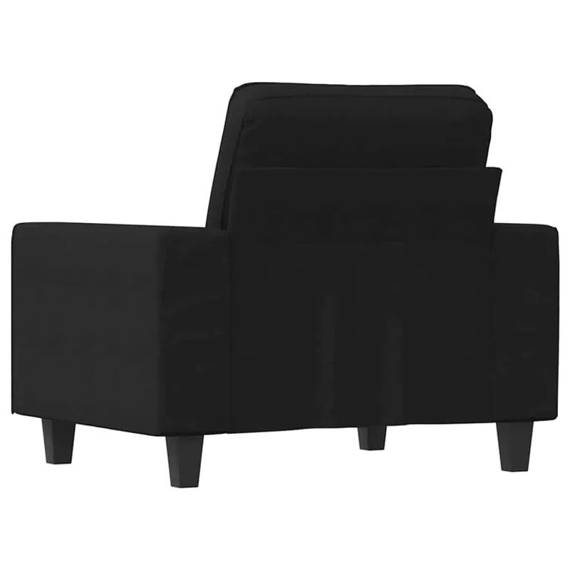 Modern Sessel von Vidaxl in Schwarz mit Stoffbezug - Bild 5
