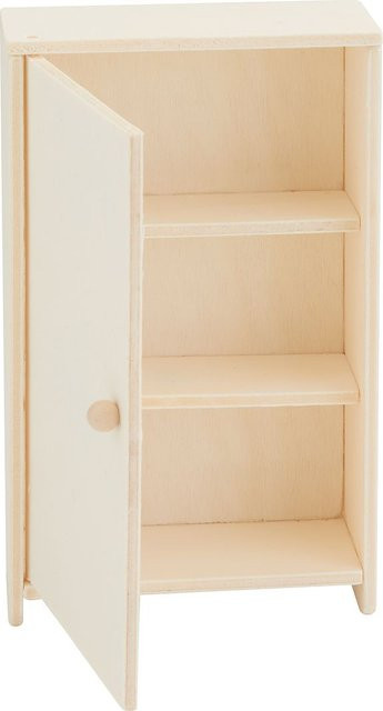 Miniatur-Set Schrank von stafil in Beige aus Sperrholz - Bild 1