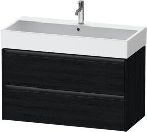 Duravit Waschtischunterschrank Ketho.2 in Weiss mit 2 Schubladen, wandhängend, B: 98,4 cm, T: 46 cm, H: 54,9 cm - Bild 1