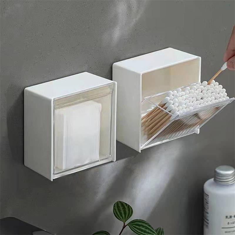 Binchi Lighting Appliances Wandregal aus Kunststoff in Weiß als Badezimmer-Organizer für Make-up und Schmuck - Bild 3