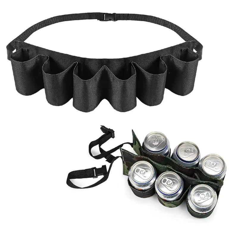 ELESABOX Tragbare Gürteltasche mit 6 Taschen in Schwarz für Camping, BBQ und Outdoor-Aktivitäten - Bild 4