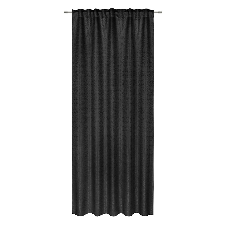 Mömax Fertigvorhang Emil Blackout in Schwarz, Breite: 135 cm, Höhe: 245 cm - Bild 2
