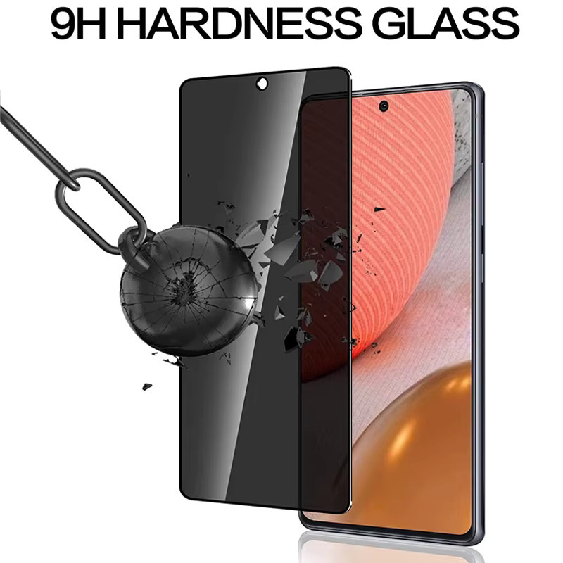 5er Pack Anti-Spy Privatsphäre Schutzfolie aus Glas für Samsung Galaxy M10 M20 M30 M02S M12 M22 M32 M52 M13 M33 M04 M14 M05 M55 M35 M31S - Bild 2
