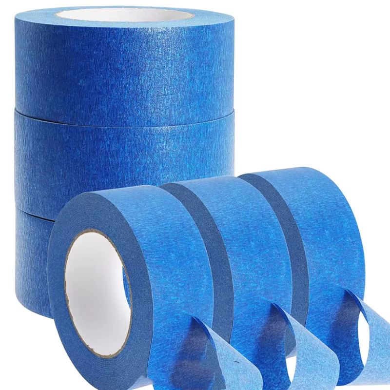 3er Set blaues Abdeckband aus Papier für Sprühfarbe und 3D-Druck ohne Rückstände - Bild 3