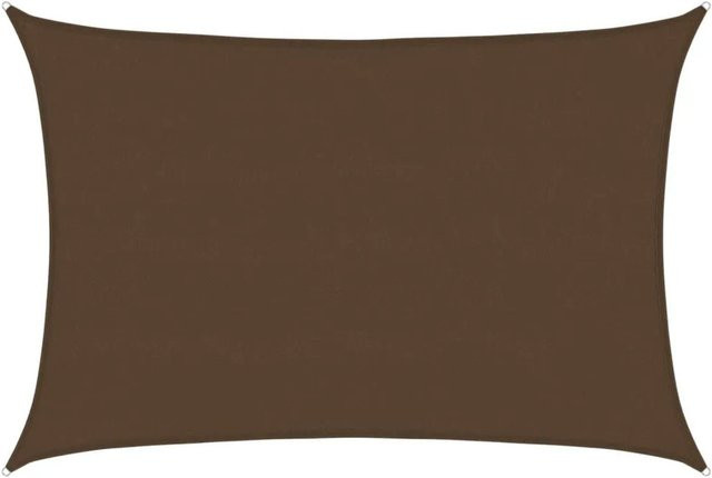 Sonnensegel Furnicato aus HDPE in Braun, Rechteckig, B x T: 500 x 700 cm - Bild 1