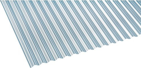 GUTTA Dachplatte aus transparentem PVC mit einer Stärke von 0,8 mm - Bild 1