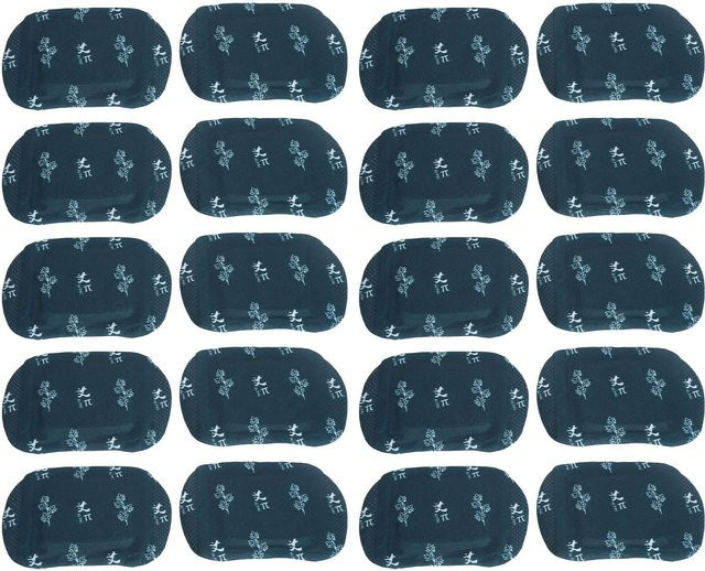Moxibustion Pflaster, 10 Packungen, Beifuß-Pad, Selbstheizende Kräuter-Aufkleber, Grau - Bild 1
