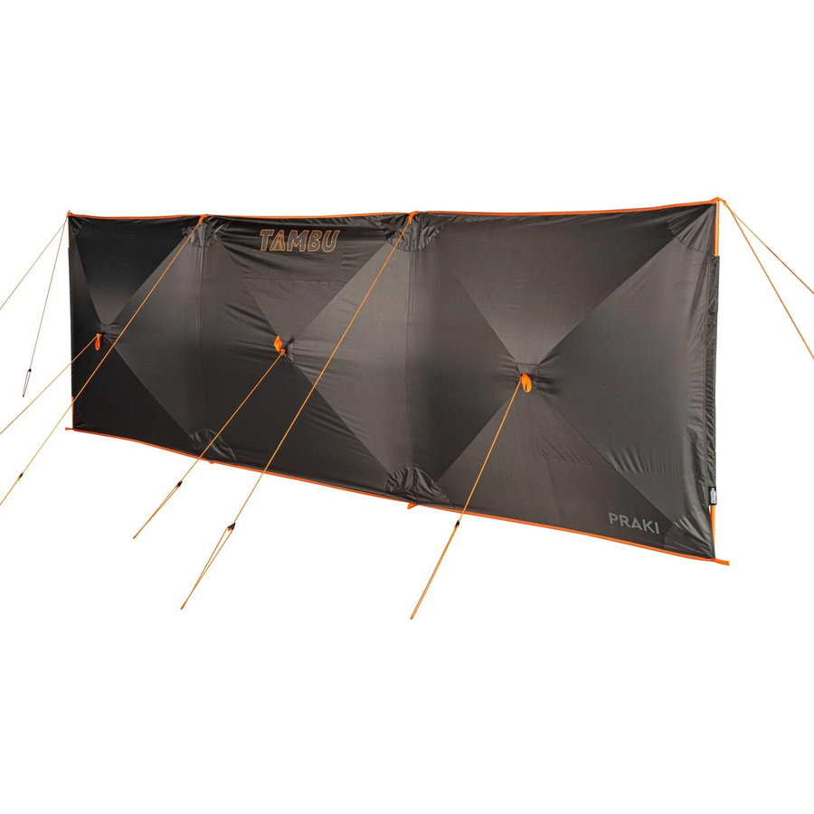 TAMBU Windschutz PRAKI Sichtschutz für Camping, Strand und Garten mit Quick Set Up, B: 405 cm, H: 135 cm - Bild 2